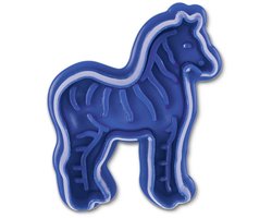 Plastic plunger cutter - zebra - St�dter