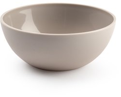 Plasticforte kommetjes/schaaltjes - dessert/ontbijt - kunststof - D17 x H7 cm - taupe - BPA vrij