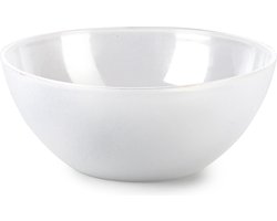 Plasticforte kommetjes/schaaltjes - dessert/ontbijt - kunststof - D17 x H7 cm - transparant - BPA vrij