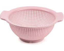 PlasticForte Vergiet - kunststof - zeep - D23 x H10 cm - roze