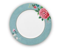 Plate Blushing Birds Blue 26.5cm