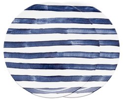 Plate Painted 25.5 Cm 2-Pack