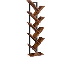 Platenspeler Meubel – Ip Kast – Platenkast - vinyl - Platen - Opbergsysteem - 116x20x34 Cm - Hout - Bruin
