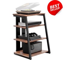 Platenspeler Meubel - Lp Kast - Platenspeler Kast - Stijlvol Designer Meubel - Industrieel