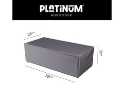 Platinum AeroCover - Loungebankhoes - 205x100xH70cm - Ademend - Waterproof - Hoge kleurechtheid