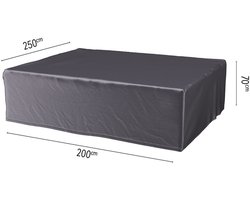 Platinum AeroCover - Loungesethoes - 250x200xH70cm - Ademend - Waterproof - Hoge kleurechtheid
