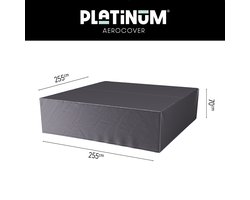 Platinum AeroCover - Loungesethoes - 255x255xH70cm - Ademend - Waterproof - Hoge kleurechtheid