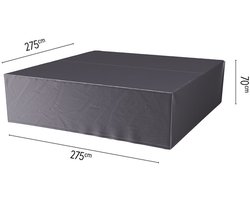 Platinum AeroCover - Loungesethoes - 275x275xH70cm - Ademend - Waterproof - Hoge kleurechtheid