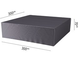 Platinum AeroCover - Loungesethoes - 300x300xH70cm - Ademend - Waterproof - Hoge kleurechtheid