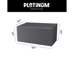 Platinum AeroCover - Loungestoelhoes - 190x100xH105/90cm - Ademend - Waterproof - Hoge kleurechtheid