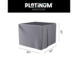 Platinum AeroCover - Loungetafelhoes - 60x60xH45cm - Ademend - Waterproof - Hoge kleurechtheid