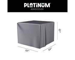 Platinum AeroCover - Loungetafelhoes - 64x64xH65cm - Ademend - Waterproof - Hoge kleurechtheid