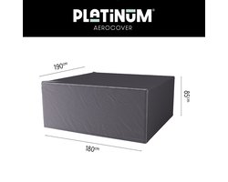 Platinum AeroCover - Tuinsethoes - 180x190xH85cm - Ademend - Waterproof - Hoge kleurechtheid