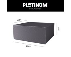 Platinum AeroCover - Tuinsethoes - 200x190xH85cm - Ademend - Waterproof - Hoge kleurechtheid