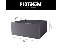 Platinum AeroCover - Tuinsethoes - 220x150xH85cm - Ademend - Waterproof - Hoge kleurechtheid