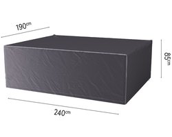 Platinum AeroCover - Tuinsethoes - 240x190xH85cm - Ademend - Waterproof - Hoge kleurechtheid