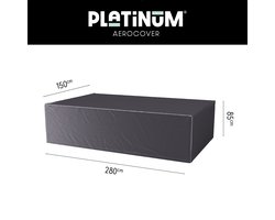 Platinum AeroCover - Tuinsethoes - 280x150xH85cm - Ademend - Waterproof - Hoge kleurechtheid