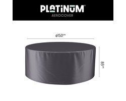 Platinum AeroCover - Tuinsethoes - Ø150xH85cm - Ademend - Waterproof - Hoge kleurechtheid
