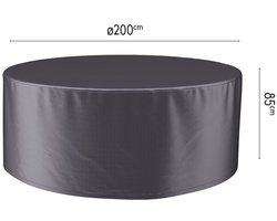 Platinum AeroCover - Tuinsethoes - Ø200xH85cm - Ademend - Waterproof - Hoge kleurechtheid
