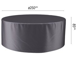 Platinum AeroCover - Tuinsethoes - Ø250xH85cm - Ademend - Waterproof - Hoge kleurechtheid