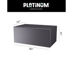 Platinum AeroCover - Tuintafelhoes - 180x110xH70cm - Ademend - Waterproof - Hoge kleurechtheid