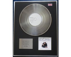 Platinum LP CD - Muziek Memorabilia - Wanddecoratie - Limited Edition - 40.6 x 50.8 cm - Zwart