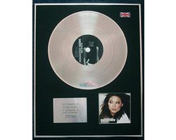 Platinum LP Disc - Muziek Memorabilia - Wanddecoratie - Limited Edition - 50.8 x 40.6 cm - Zwart