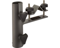 Platinum Sun & Shade – Balkonklem – Horizontale ronde reling - Ø3,8cm - Veilige bevestiging - Ruimtebesparend