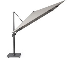 Platinum Sun & Shade – Zweefparasol – Challenger T¹ Premium - 400x300cm – Manhattan – Kantelbaar – 360° Draaibaar – 98% UV protectie