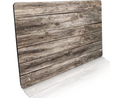 Platte Antislip Deurmat met Houtlook - Woonkamer en Buiten