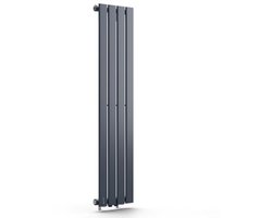 Platte Design Radiator voor Badkamer en Woonkamer - Stille Verticaal Wandradiator, 733 Watt, Warm Water