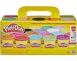 Play-Doh Fantaseer maar raak - 18 potjes van 84 gram - Verschillende Kleuren