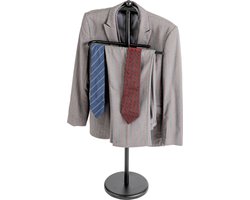 PLAY IT Dressboy Kledingrek Zwart Mat - 110x45x25cm
