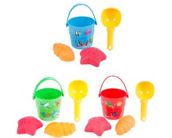 Play Out Mini Strandset Emmer Schepje en Vormen, 4dlg.
