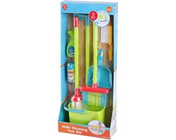 Play schoonmaak speelgoed set - schoonmaakset voor kinderen 9-delig.