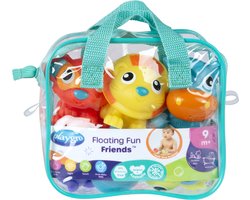 Playgro Badspeelgoed - Floating Fun Friends- badgeschenkset - Schimmelvrij - Badspeelgoed - waterspeelgoed baby - Waterspeelgoed Peuters - Baby Speelgoed - Waterspeelgoed - BPA vrij