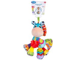 Playgro Hangspeeltje Clip Clop Paard - Activiteitenspeeltje - Baby Speelgoed - Hangspeeltje - Kinderwagenspeeltje - Rammelaar - Kinderwagenaccessoire - Buggyaccessoire - Educatief Speelgoed - Knuffeldier