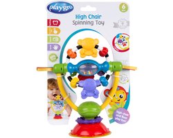 Playgro Kinderstoel speeltje met verbeterde zuignap - Grijp- en bijtspeelgoed -Speelgoed Baby - Speelgoed 1 jaar