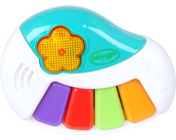 Playgro- Little Melody Light-Up Piano- Baby Speelgoed Muziekinstrument - Baby speelgoed - Muziekinstrument voor Baby - Interactief speelgoed Baby - Educatief speelgoed - Kraam Cadeau - Baby gitaar