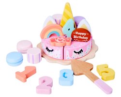 Playing Kids Houten Eenhoorn Verjaardagstaart