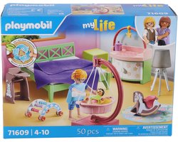 PLAYMOBIL My Life Slaapkamer met baby speelhoek - 71609