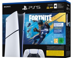 PlayStation 5 – Digital Edition - Inclusief 8 exclusieve Fortnite cosmetics (t.w.v. 5000 V-Bucks) + 1000 V-Bucks
