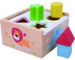 Playwood blokken vormenstoof jungle