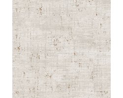 Pleister-look behang Profhome 396574-GU vliesbehang gestructureerd met structuur en metalen accenten grijs wit goud 5,33 m2