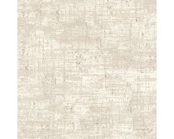 Pleister-look behang Profhome 396575-GU vliesbehang gestructureerd met structuur en metalen accenten beige wit goud 5,33 m2