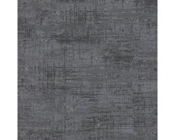 Pleister-look behang Profhome 396576-GU vliesbehang gestructureerd met structuur en metalen accenten zwart grijs goud 5,33 m2