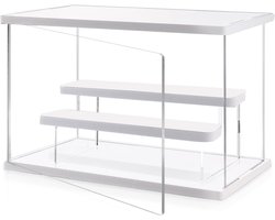 Plexiglas Acryl Display Case - Transparante Vitrine voor Verzamelaars - Voor Collectibles, Actiefiguren, Miniaturen - 30.5 x 18 x 21.8 cm