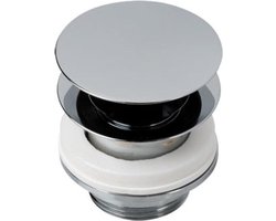 Plieger afvoerplug voor wastafel 5/4 chroom