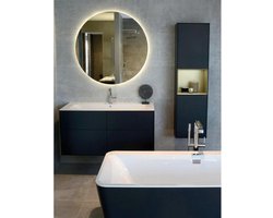 Plieger Ambi Round spiegel rond met indirecte LED verlichting 100cm PL