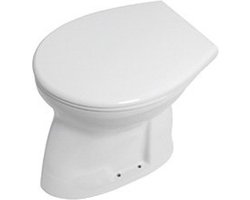 Plieger Brussel closetpot vlakspoel AO 35.5x46.5cm wit